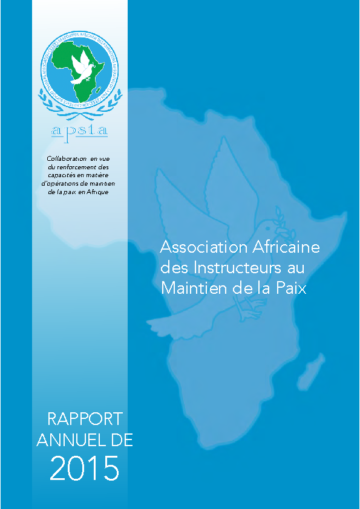APSTA Annual Report 2015 FR