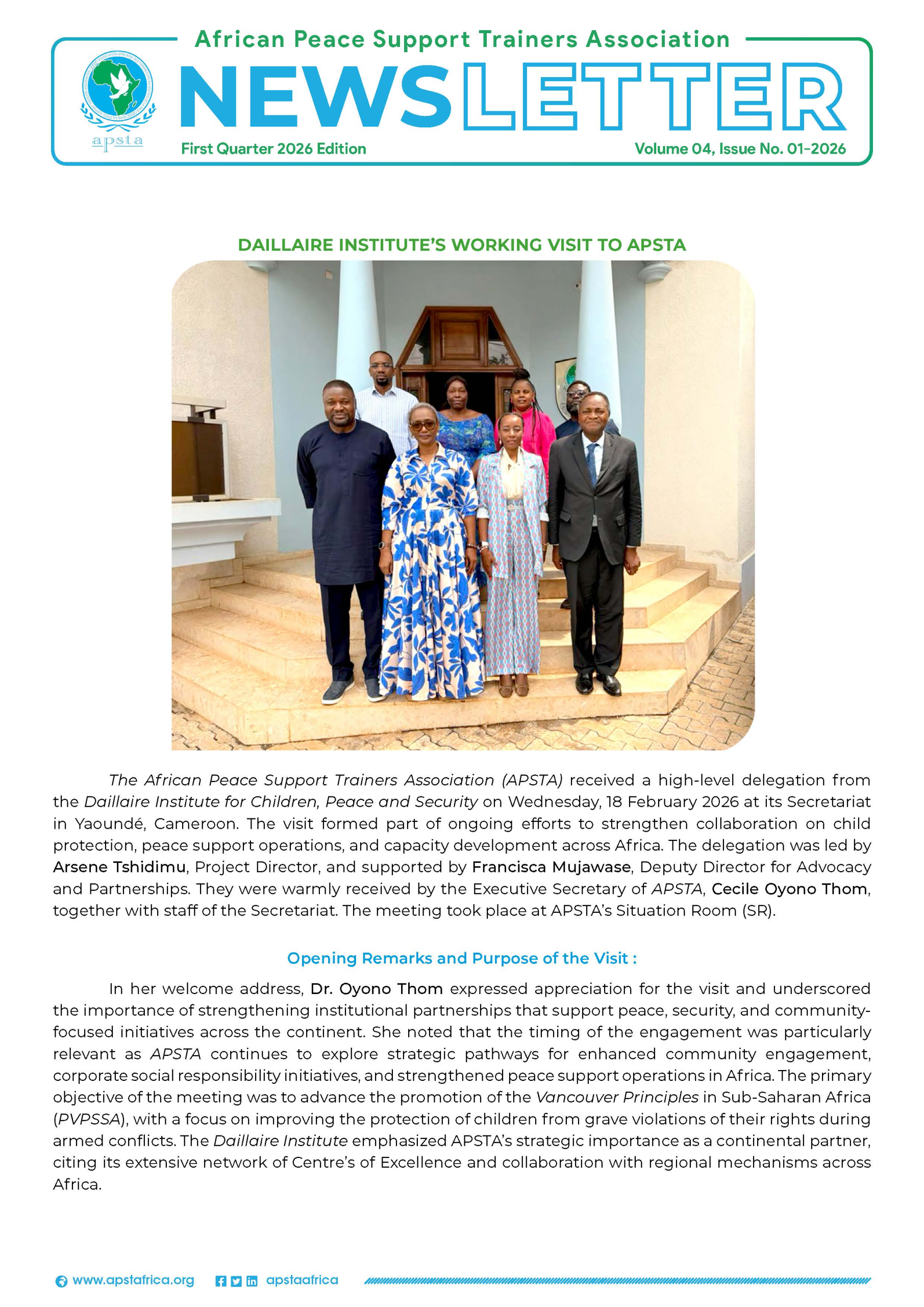 First Quartey Newsletter-2026